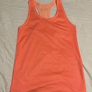 Under Armour striped razor back tank top